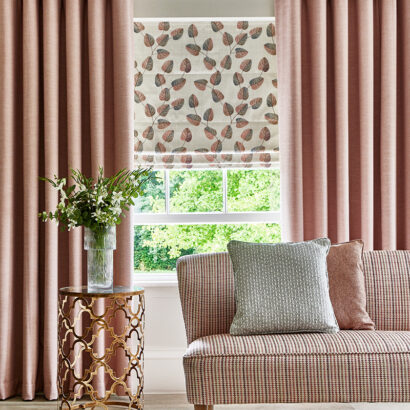 Concept Custom Made Curtains - Alessio Shell & Lisbon Blush (2)